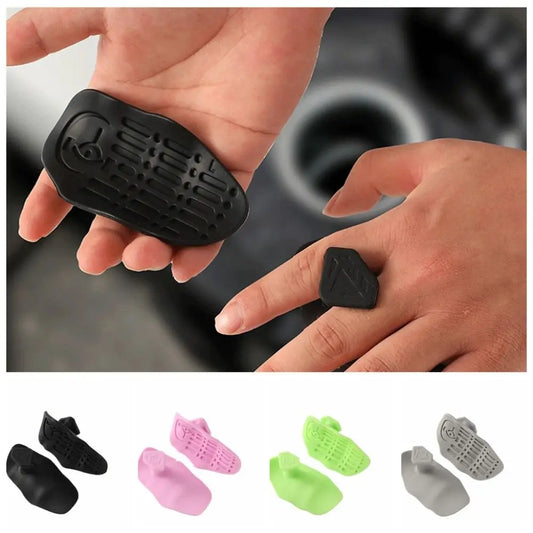 Ergonomic Weight Lifting Grips Anti-Slip Honeycomb-Shaped Workout Gym Gloves Thicken Elastic Silicone Palm Grips