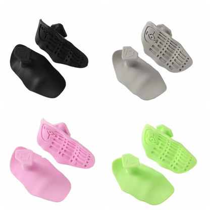 Ergonomic Weight Lifting Grips Anti-Slip Honeycomb-Shaped Workout Gym Gloves Thicken Elastic Silicone Palm Grips