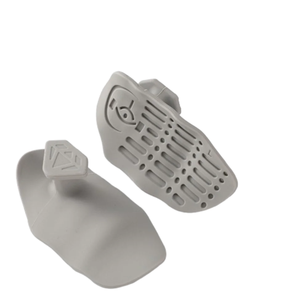 Ergonomic Weight Lifting Grips Anti-Slip Honeycomb-Shaped Workout Gym Gloves Thicken Elastic Silicone Palm Grips