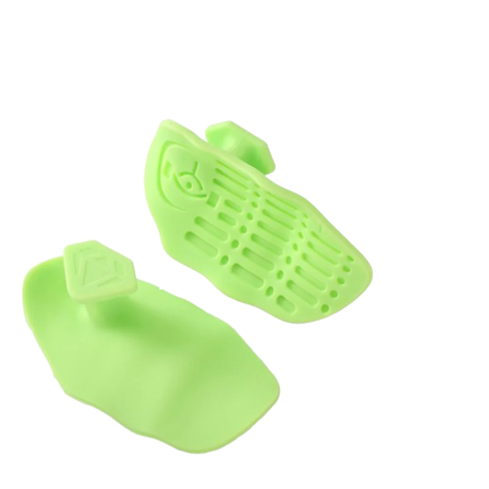 Ergonomic Weight Lifting Grips Anti-Slip Honeycomb-Shaped Workout Gym Gloves Thicken Elastic Silicone Palm Grips